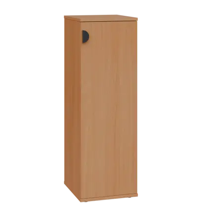 TN 3 - 3D kancelářská skříň, 1-dveřová, pravá, 1107x360x400, buk royal